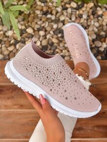 Giày thể thao nữ\ Giày thể thao giải trí White Diamond Women\ Shoes - Hồng - Xem 2