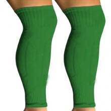 Men Crew Socks - Green - View 2