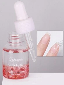 25毫升粉色花朵指甲滋养液 1盒装葵花籽油软化工具护理角质层活化油预防指甲老化指甲油滋养油方便携带指甲 - 彩色 - 查看 2