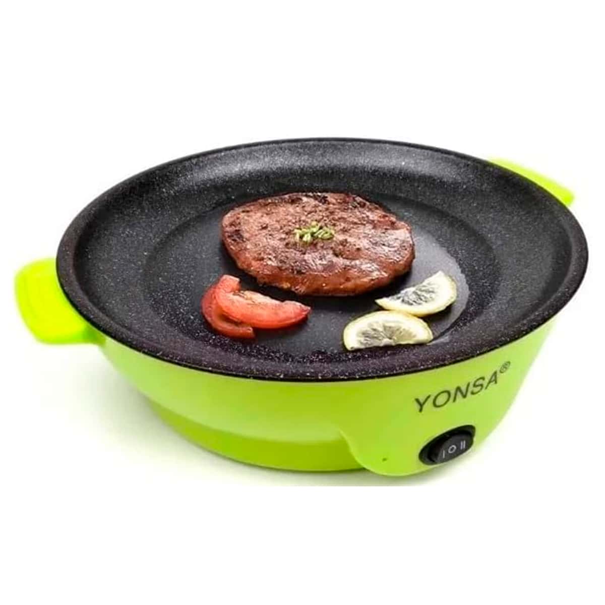 Sarten Electrico Antiadherente 110V Multiusos - Negro - Ver 1