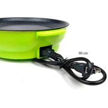 Sarten Electrico Antiadherente 110V Multiusos - Negro - Ver 3