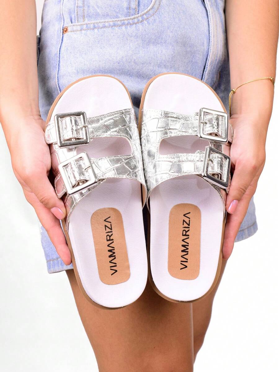 Women Flip-Flops - trắng - Xem 1