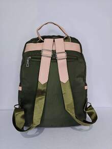 Women Fashion Backpacks - Green - View 3
