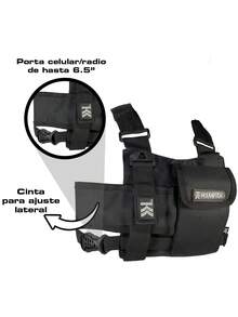 Slim Chest Bag Kampak Sk06 Ultra Delgada - Negro - Ver 3