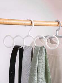 20pcs Plastic Hanger With 5 Rings