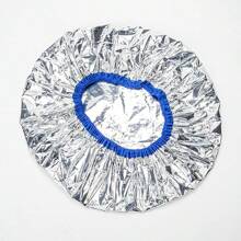 1pc Hair Care Thermal Self-Heating Steaming Cap With Temperature Control For Deep Conditioning, Heat Treatments Silk Bonnet Satin Bonnet - Silver - View 3