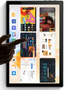 Tablet Android 128 + 4 GB ROM. 10.1 Pulgadas, Tableta Para SIM. Con Wifi - Negro - Ver 2