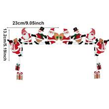 Cartoon Santa Claus 3d Wood Carving Decoration Turning Corner Doorway Decoration Best Gifts Birthday Graduation Home Decor Christmas Decorations Room Decor Christmas Winter Christmas Decorations Home Christmas Gifts Christmas Decor