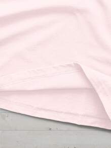 Women T-Shirts - 淺粉色 - 查看 3