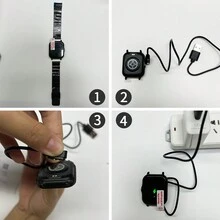 1pc Men Women Silver Stainless Steel Strap Sporty Heart Rate Monitoring And Sleep Tracking Multi-function Square Dial Smart Watch, Compatible With Androids iPhone - Silver - View 5