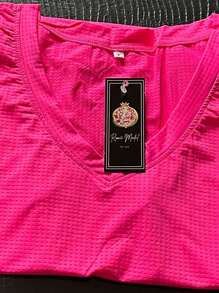 Women T-Shirts - Hot Pink - View 3