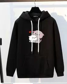 Men Sweatshirts - 黑色 - 查看 1