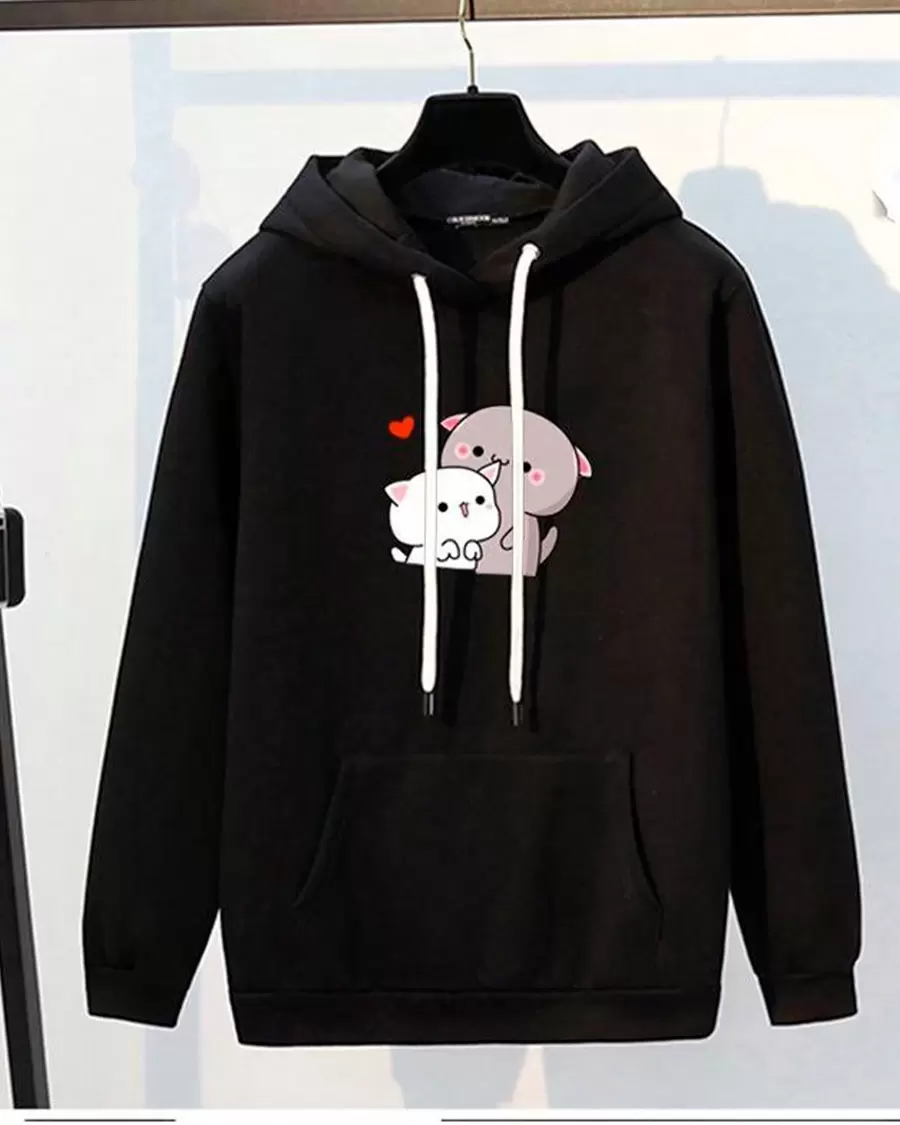 Men Sweatshirts - 黑色 - 查看 1