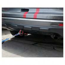 Black Car Towing Hook - Black - View 1