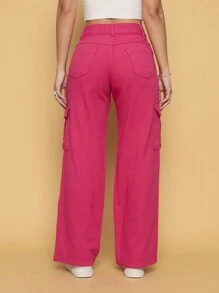 Women Jeans - Màu Hồng  Dưa hấu - Xem 3