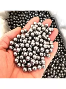 50/100 件/包 8 毫米精密鋼珠,用於彈弓、狩獵、射擊練習、自行車軸承、diy、彈弓用優質滾珠軸承 - 銀色 - 查看 4