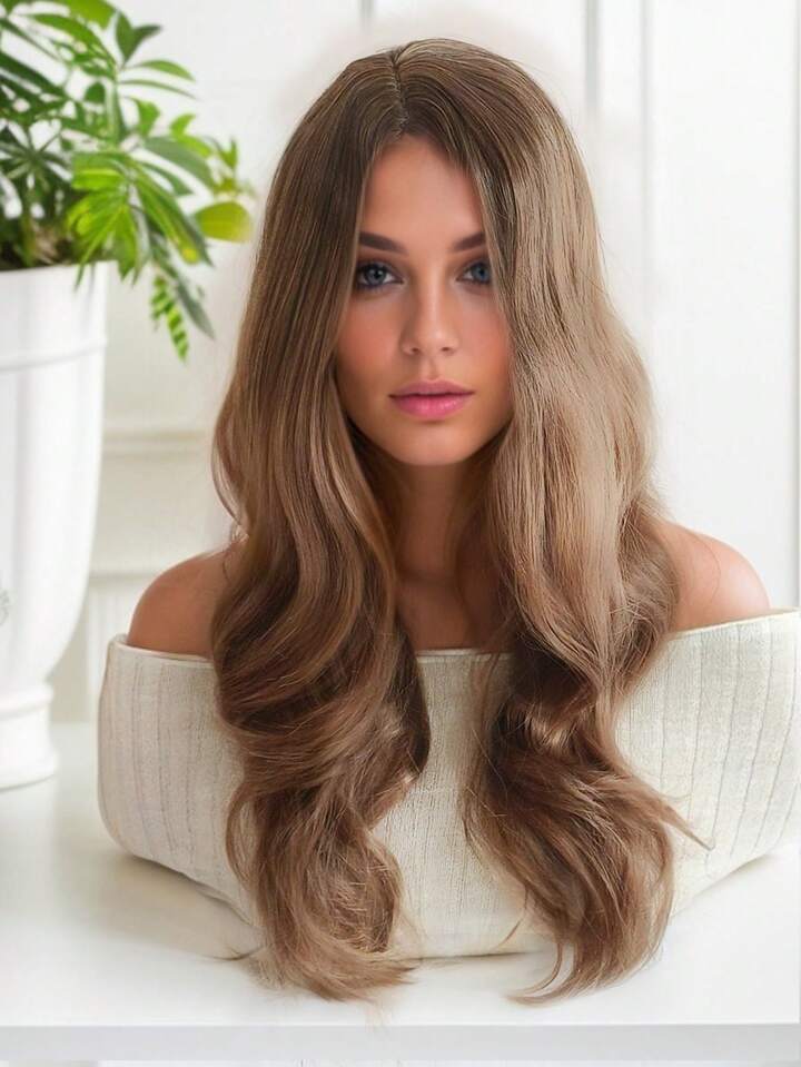 新世界プレミア真皮シリーズ★全人毛　ヘアピース　ウィッグ　8*13総手植え45㌢ 新世界プレミア真皮シリーズ☆全人毛ヘアピースウィッグ8*13総