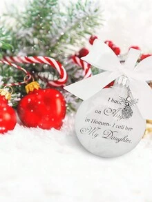 1入聖誕天堂紀念吊墜,適合作為父親節禮物裝飾