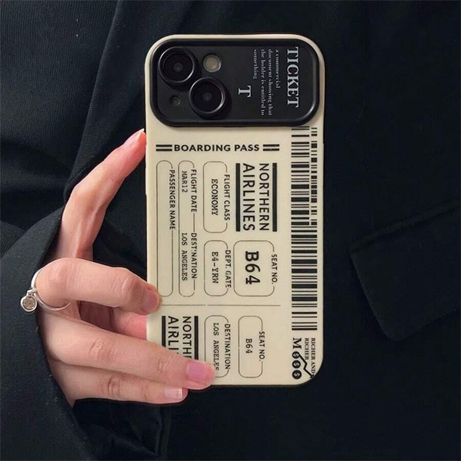 Precise Hole Anti-Drop Large Window Phone Protective Case Compatible With IPhone 17/17PRO/17PROMAX/17AIR/16/7/8/11/12/13/14/15/X/XR/Xs/Plus/Pro/Pro Max/SE2