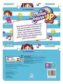 Editora Ciranda Cultural Livro Infantil Quebra-cabeça Maria Clara e JP - O sumiço do celular