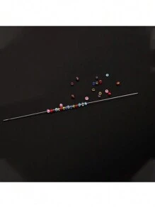 3pcs 4cm/3pcs 8cm Handmade Very Fine Beading Needles Beading, Fishing Line, Steel Wire Threader, Beading Awl Tool, Infusion Needle, Rice Needle