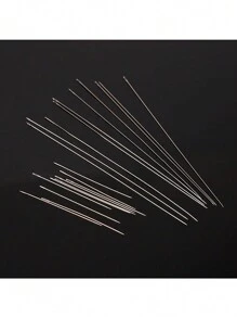 3pcs 4cm/3pcs 8cm Handmade Very Fine Beading Needles Beading, Fishing Line, Steel Wire Threader, Beading Awl Tool, Infusion Needle, Rice Needle