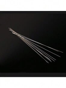 3pcs 4cm/3pcs 8cm Handmade Very Fine Beading Needles Beading, Fishing Line, Steel Wire Threader, Beading Awl Tool, Infusion Needle, Rice Needle