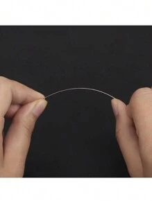 3pcs 4cm/3pcs 8cm Handmade Very Fine Beading Needles Beading, Fishing Line, Steel Wire Threader, Beading Awl Tool, Infusion Needle, Rice Needle