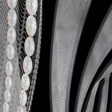 2 件裝珠寶花卉印花窗簾,適合廚房、臥室、客廳,簡約優雅的現代風格