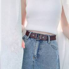 Thắt lưng nữ - màu nâu - Xem 5