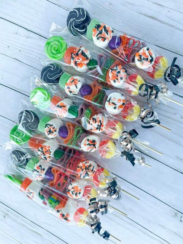 50pcs/set DIY Candy Bag, Wedding Favors Birthday Party Decoration