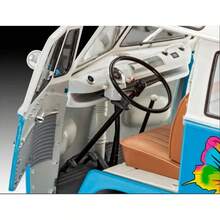 Combi To Build Revell  T1 Samba Bus Flower Power - Multicolor - View 3