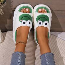 Women Cute Cartoon Cow House Slippers, Four Seasons Non-Slip Absorbent Soundproof Thick-Soled Slippers, Couple Slippers