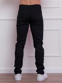 Men Pants - Black - View 3