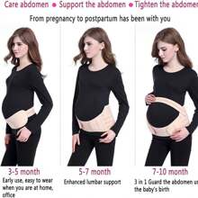 Faja Embarazada Maternidad Soporte Embarazo - Rosa - Ver 6