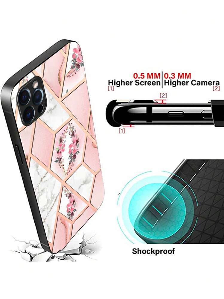 HiCASE Pro Cover Per Xiaomi Mi 10T Lite 5G - Custodia In Silicone Morbido Con Effetto Marmo, Ultra Sottile E Antiurto