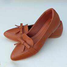 Women Flats - Màu nâu  Mocha - Xem 2