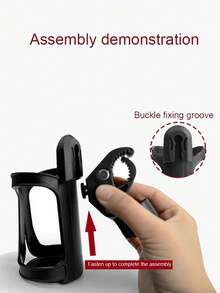 Portabotellas Para Cochecito - Negro - Ver 3