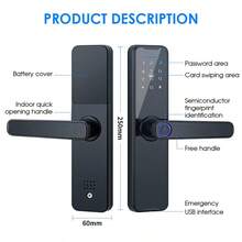 Door Handles & Locks - Hitam - View 3