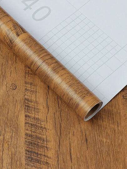 1PC Contact Paper Wood Wallpaper Distressed Grain Rustic Peel Stick Waterproof Self Adhesive Removable Look Roll Brown,Renovation Stickers Wand Panels,Wall Paper, Wallpapers, ation Items Refresh Your Home,Rama view 6