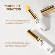 SHE LOVES El Stick Para Ojos Cuenta Con Retinol Y Niacinamida Anti-envejecimiento Para Combatir Las Señales De Envejecimiento Alrededor Del Área Delicada De Los Ojos. Con El Uso Continuo, Este Stick Para Ojos Múltiples Tareas, Anti-envejecimiento Y Reafirmante Ayuda A Mejorar La Apariencia De Líneas Finas Y Arrugas, Revelar Una Piel Más Firme Y Darle Brillo A Los Ojos Cansados Con Apariencia Fresca.