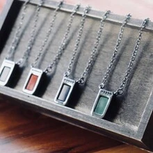 Fine Pendant Necklaces - 紅色 - 查看 2