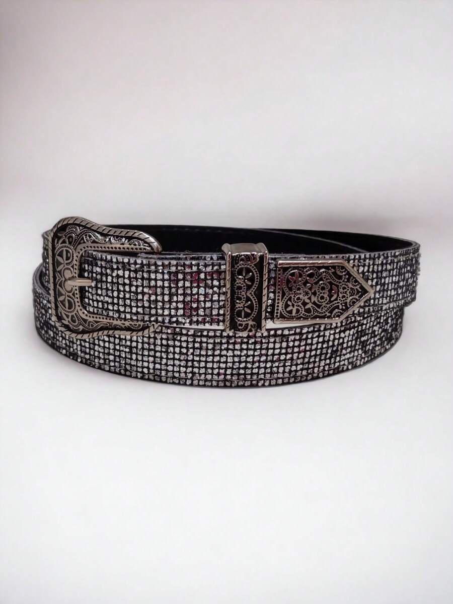 Women Belts - Màu xám đen - Xem 1