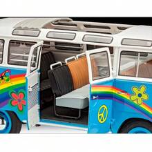 Combi To Build Revell  T1 Samba Bus Flower Power - Multicolor - View 4