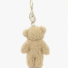 毛絨熊鑰匙扣迷你毛絨動物鑰匙扣背包手提袋吊飾畢業典禮婚禮派對小禮物,完美的包裝裝飾,獨特可愛的包裝裝飾,可愛的毛絨小熊鑰匙扣,卡哇伊背包毛絨夾子,手提包毛絨吊飾配件