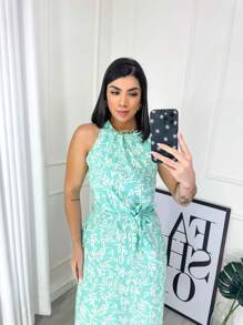 Women Dresses - 藍色 - 查看 3