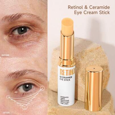 SHE LOVES Eye Stick Features An Anti-Aging Retinol And Niacinamide To Fight Signs Of Aging Around The Delicate Eye Area. With Continued Use, This Multi-Tasking, Anti-Aging Firming Eye Stick Helps To Improve The Look Of Crow's Feet Wrinkles & Fine Lines, Reveal Firmer Skin, And Visibly Brighten Tired Looking Eyes.