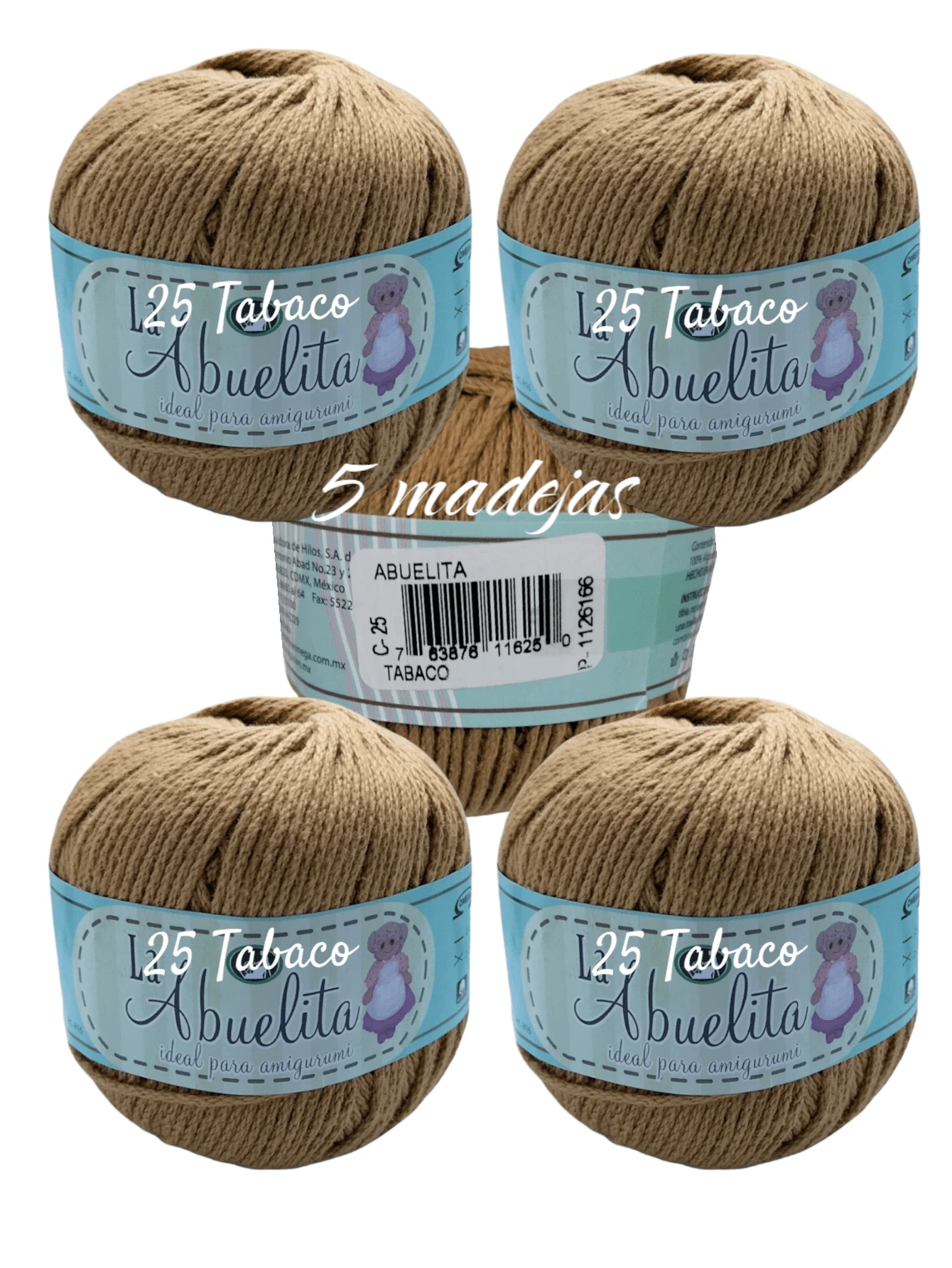 5 HILAZA ABUELITA C25 - Redwood - View 1