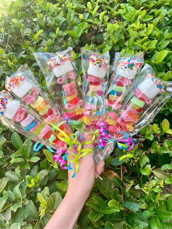 50pcs/set DIY Candy Bag, Wedding Favors Birthday Party Decoration