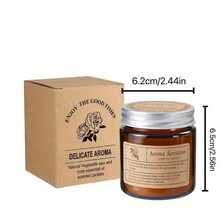 Aroma Sensation Scented Candle - Brown - View 2